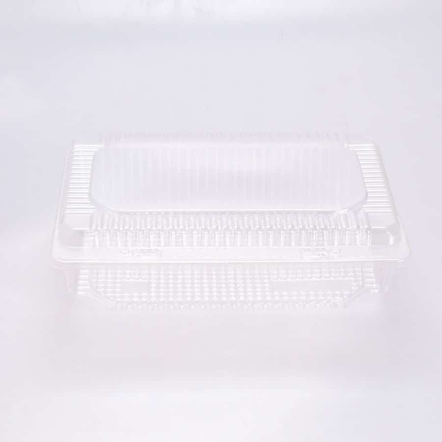 Contenedor Transparente Bisagra Multiusos 22.5x18x8.5 Cm