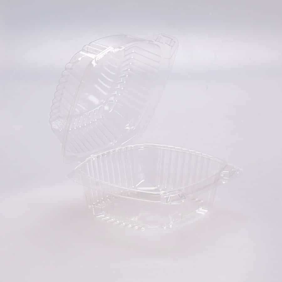 Contenedor Transparente para Ensalada 13x12x8 Cm