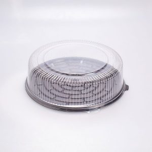 Domo para Pastel Bajo Base Negra 28 Cm