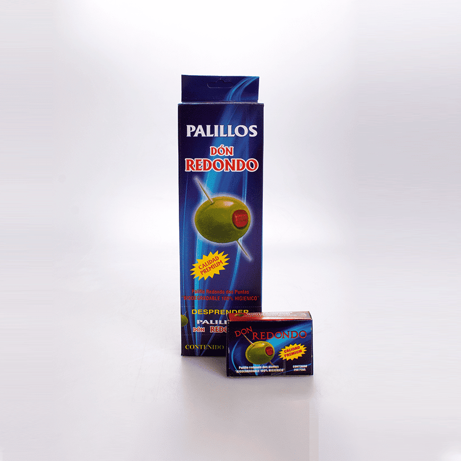 Exhibidor Palillo Dental 10 Pq 250 Pz
