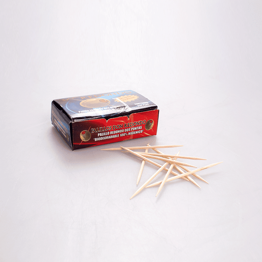 Exhibidor Palillo Dental 10 Pq 250 Pz