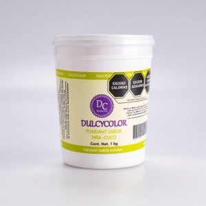 Fondant Sabor Piña Coco DulcyColor 1 Kg