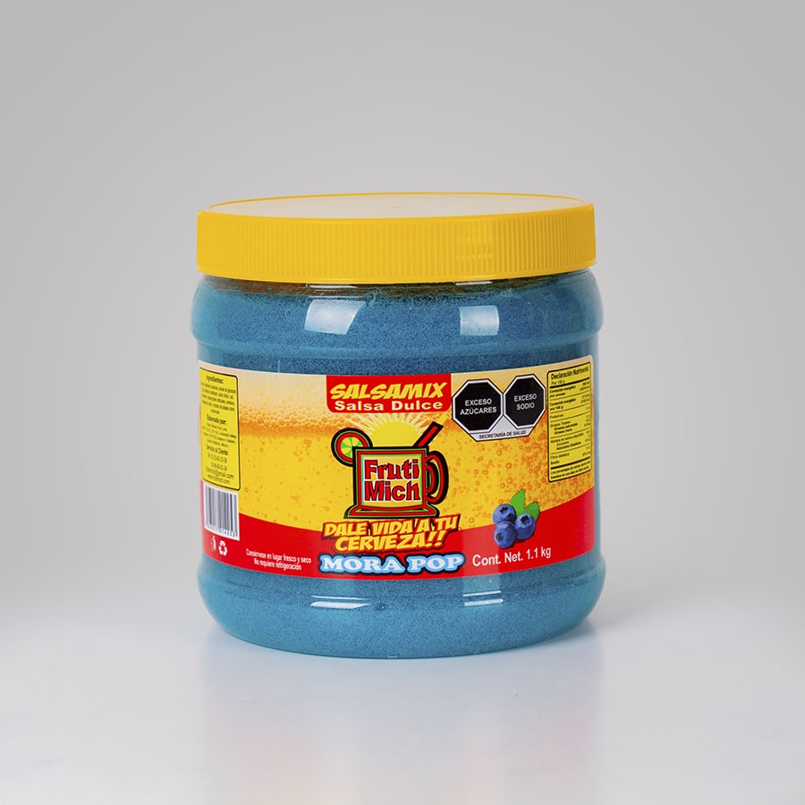 Fruti Mich Salsa Mora Azul Pop 1.1 Kg