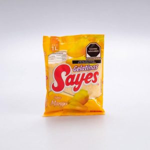 Gelatina Sabor Mango Sayes Agua 120 Gr