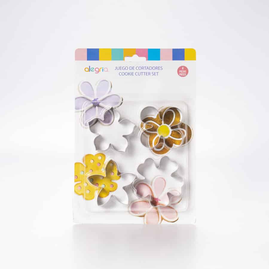 Juego Cortador de Flores Metal 5 Pz