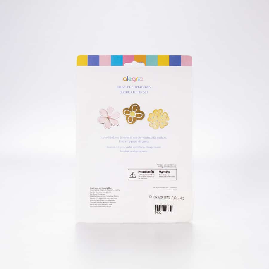 Juego Cortador de Flores Metal 5 Pz