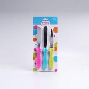 Juego de Espatúlas Colores 3 Pz