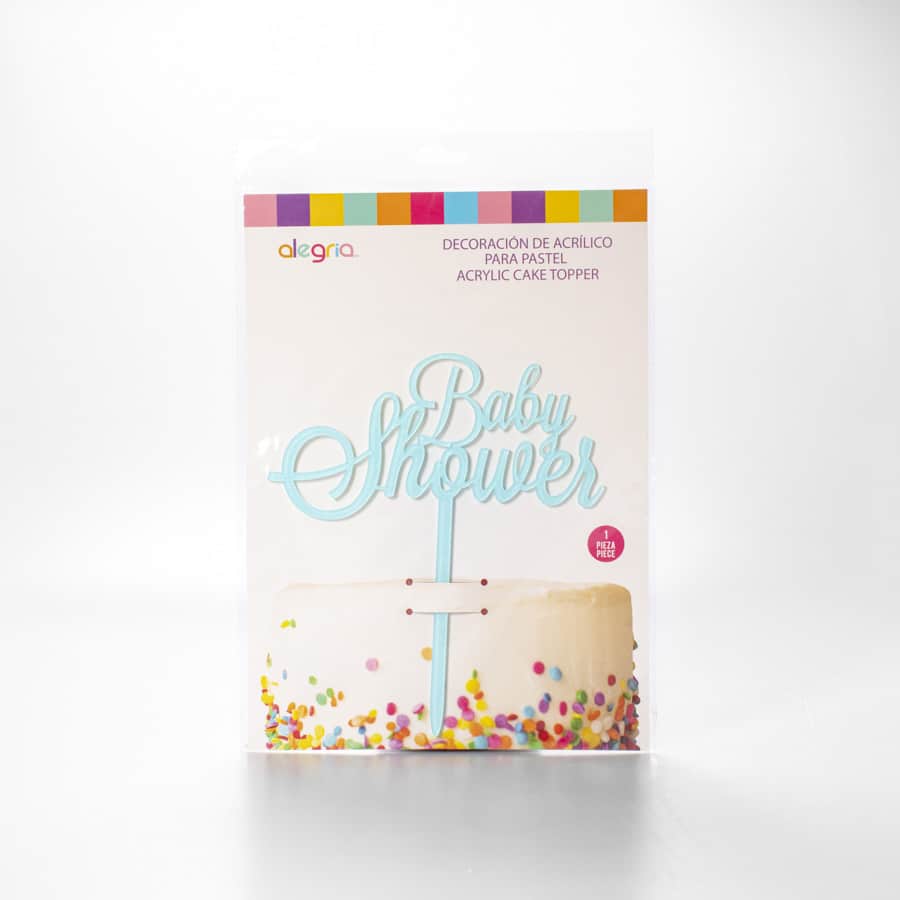 Letrero Acrilico Baby Shower Azul