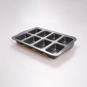 Molde para Panquecitos 8 Cav 36x24x4 Cm