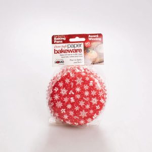 Capacillo para Tarta Copo de Nieve 30 Pz