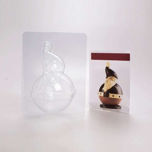 Molde Santa Bonachón Policarbonato 2 Pz