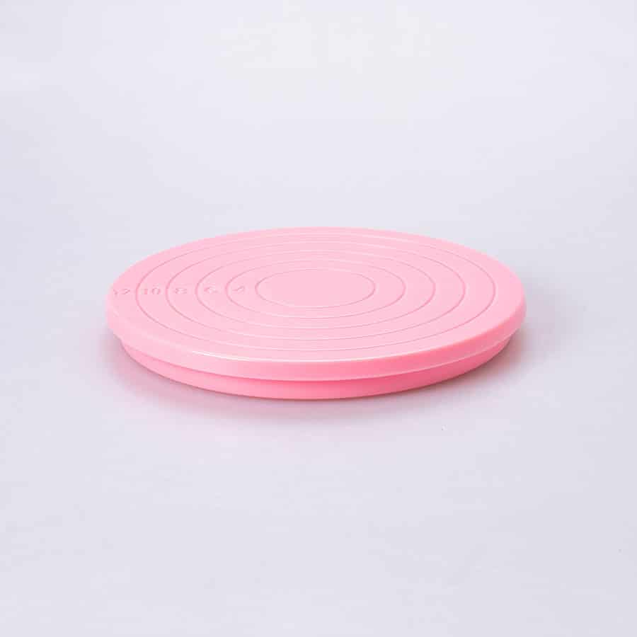 Mini Base Giratoria Rosa 12 Cm Alegria