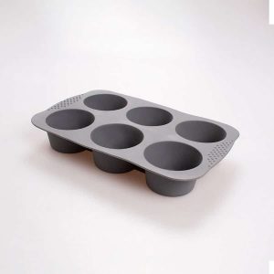 Molde de Silicón Cupcakes 6 Cav