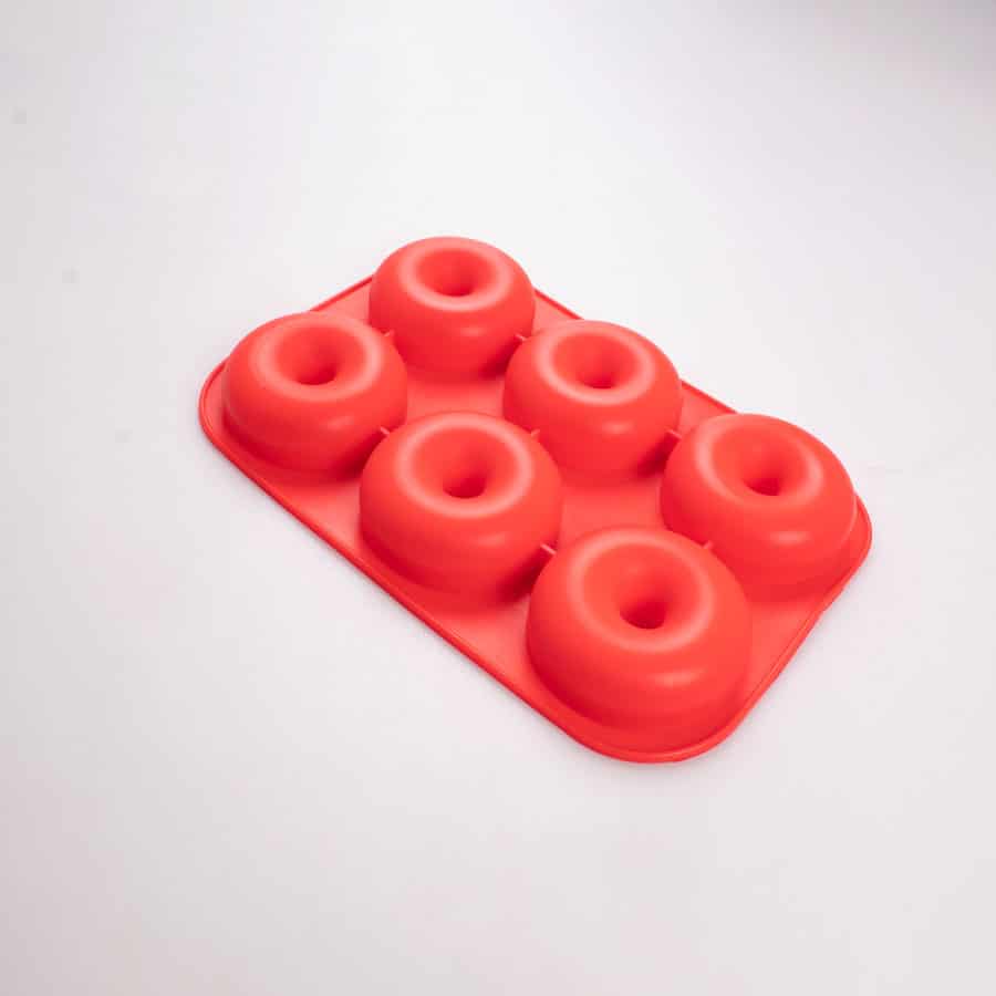 Molde para Dona de Silicón 6 Cav