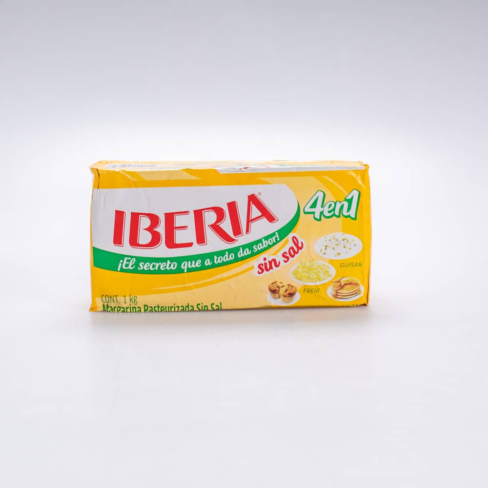 Margarina sin Sal Iberia 1 Kg