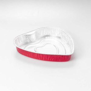 Molde Aluminio Corazón Rojo Galvanotek