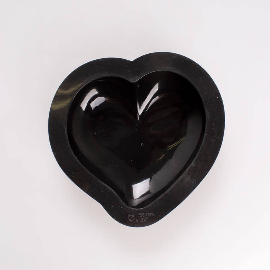 Molde Corazón Black Bake Eat