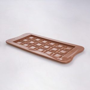 Molde de Silicón Barrita de Chocolate 18 Cav