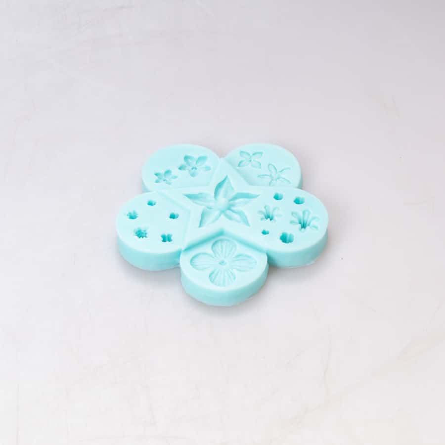 Molde de Silicón Flores 17 Cav