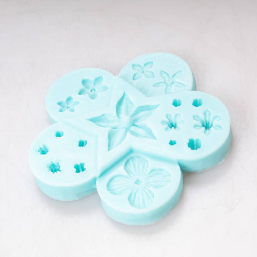 Molde de Silicón Flores 17 Cav