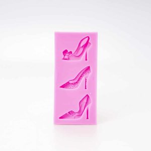 Molde de Silicón Zapatillas Dama Alegria