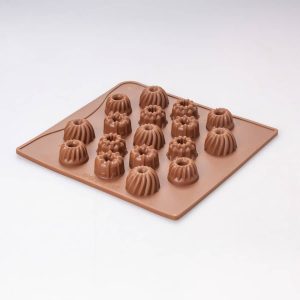 Molde de Silicón Mini Bundt 17 Cav