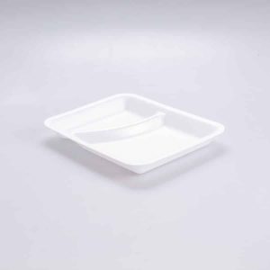 Charola de Unicel Reyma 2 Div 25 Pz