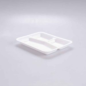 Charola de Unicel Reyma 3 Div 25 Pz