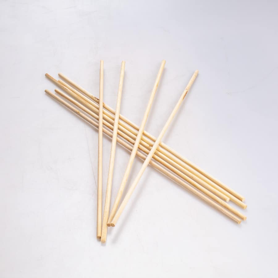 Palo de Madera 45 Cm Delgado 1 Kg