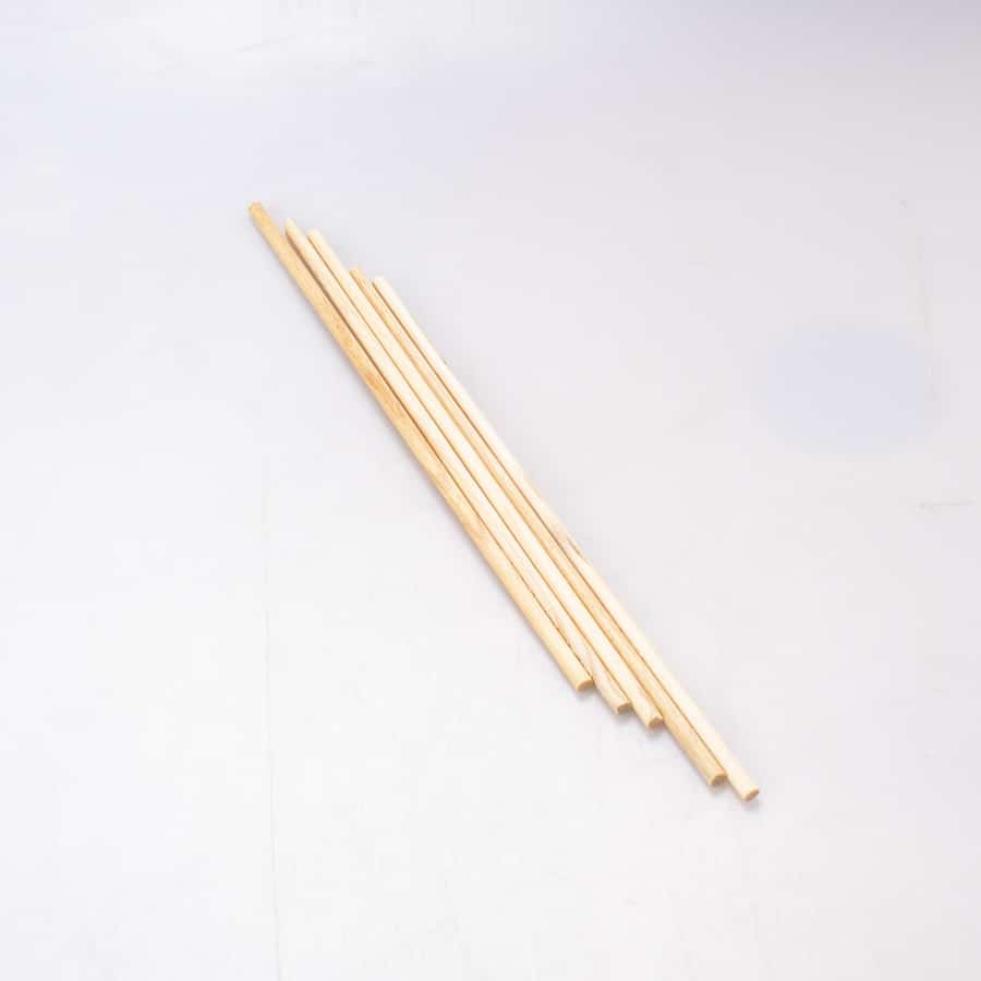 Palo de Madera 30 Cm Delgado 1 Kg