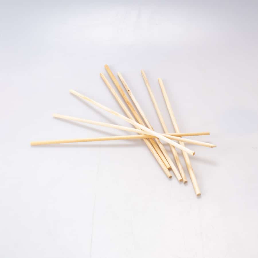 Palo de Madera 30 Cm Delgado 1 Kg