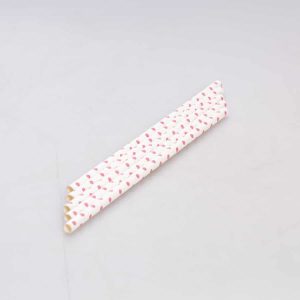 Popote de Papel Decorado Alegria 12 Pz