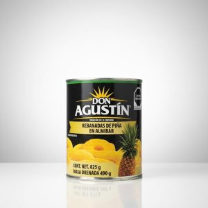 Rebanadas de Piña en Almíbar Don Agustín 825 g