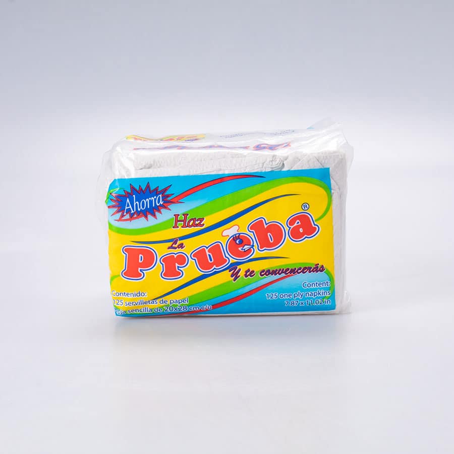 Servilleta La Prueba 125 Pz