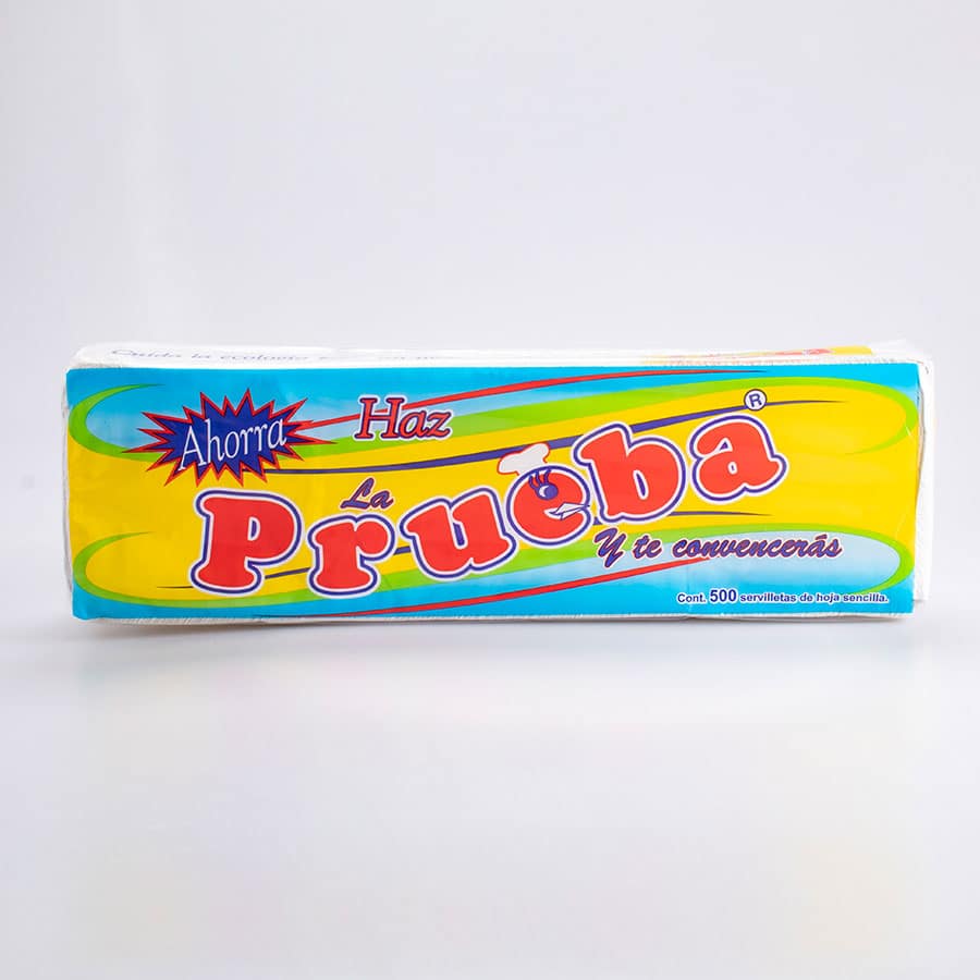 Servilletas La Prueba 500 Pz
