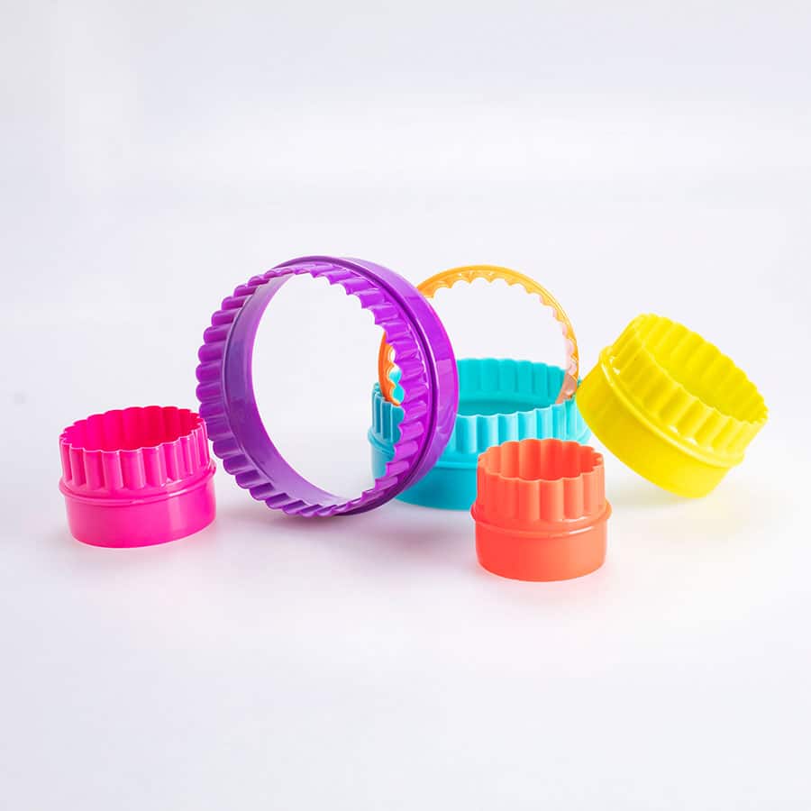 Set Cortadores de Galleta Redondo 5 Pz