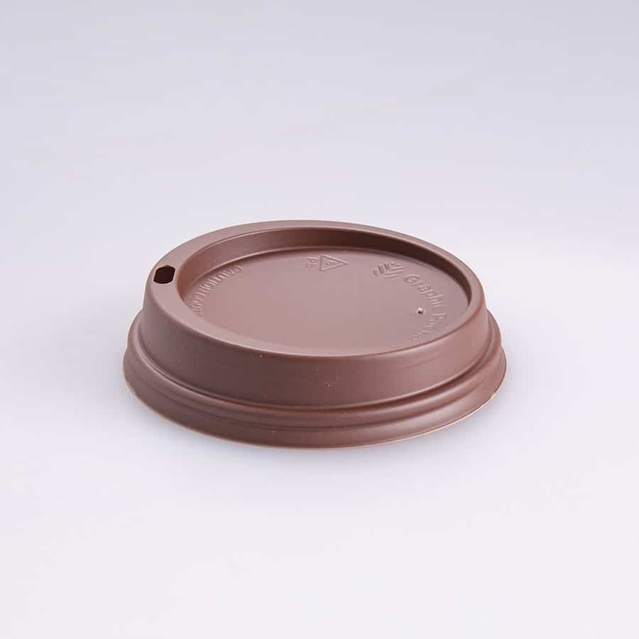 Tapa Domo Café para Vasos 12-16 Oz I. Paper 100 Pz