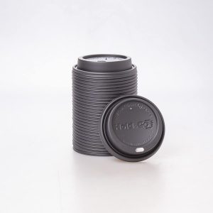 Tapa Domo Negra 8 Hold & Go I. Paper 100 Pz