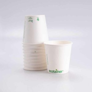 Vaso 10 Oz Bebida Caliente Ecotainer I. Paper 50 Pz