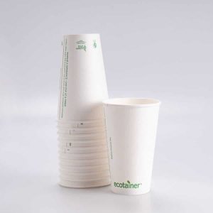 Vaso 16 Oz Bebida Caliente Ecotainer I. Paper 50 Pz