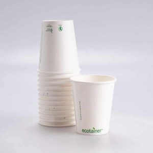 Vaso 8 Oz Bebida Caliente Ecotainer I. Paper 50 Pz