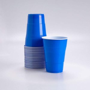 Vaso Azul 16 Oz Bosco 20 Pz