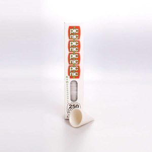 Vaso Cónico Plástico 104 Magno Plástica 250 Pz