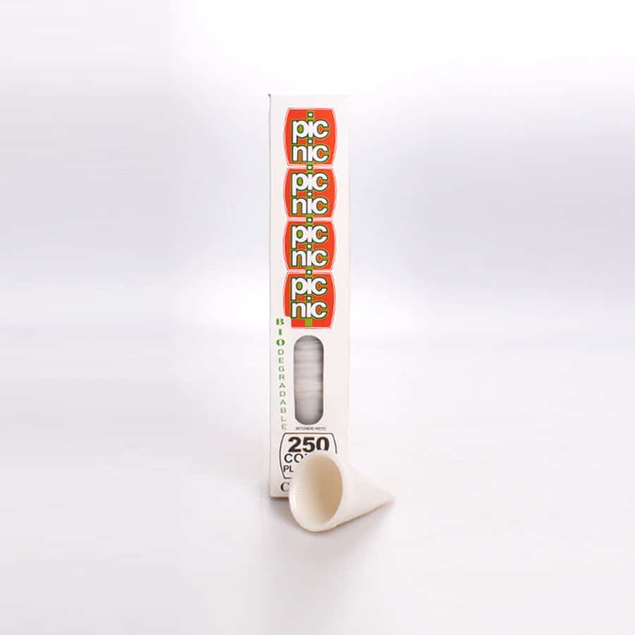 Vaso Cónico Plástico 104 Magno Plástica 250 Pz