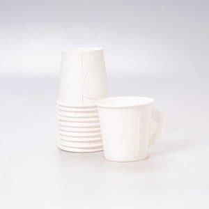 Vaso de Papel Bco 4 Oz C/Asa SOLO 50 Pz