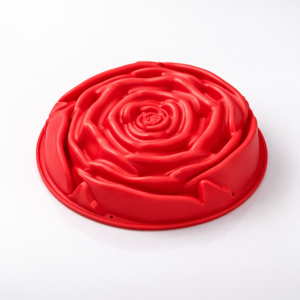 Molde de Silicón Flor Rosa 23 cm