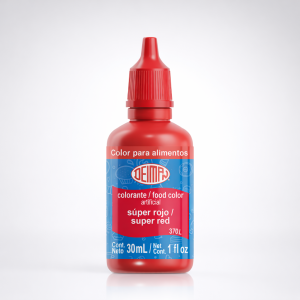 Colorante Líquido Súper Rojo 30 ml Deiman 37
